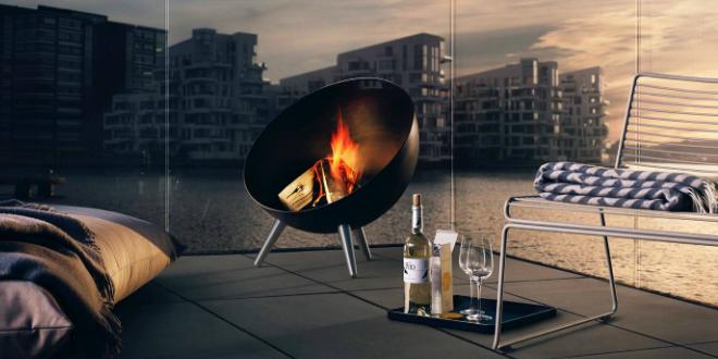 Feuerkorb und Feuerschale