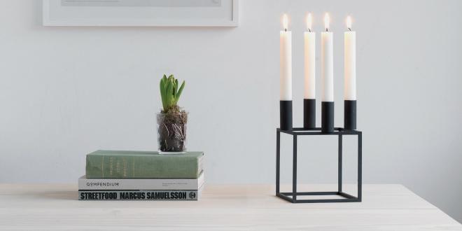 By Lassen Kubus Kerzenständer