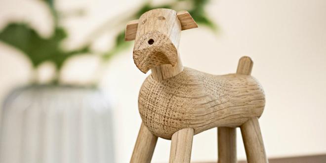 Holzdeko im Wohnzimmer