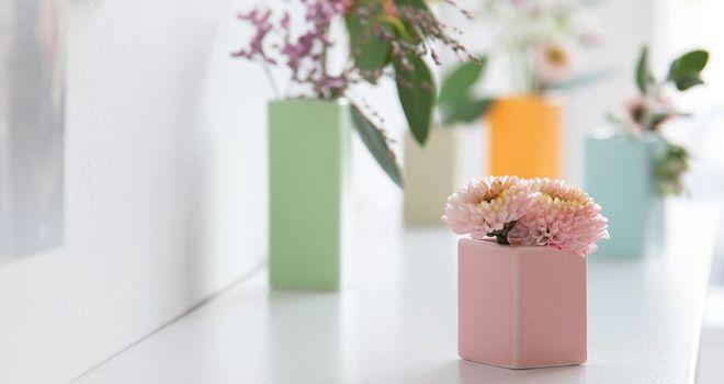 Dekorativer Trend: Minivasen-Set für blühende Kleinode