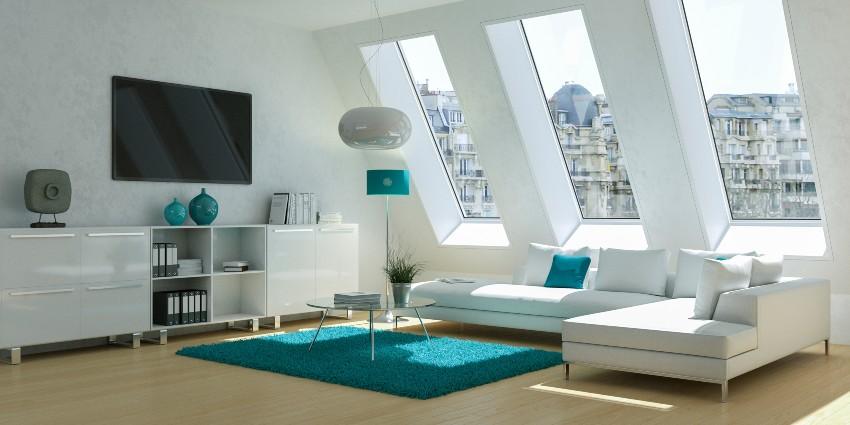 Grundregeln – wie Sie ein Zimmer mit Schräge einrichten